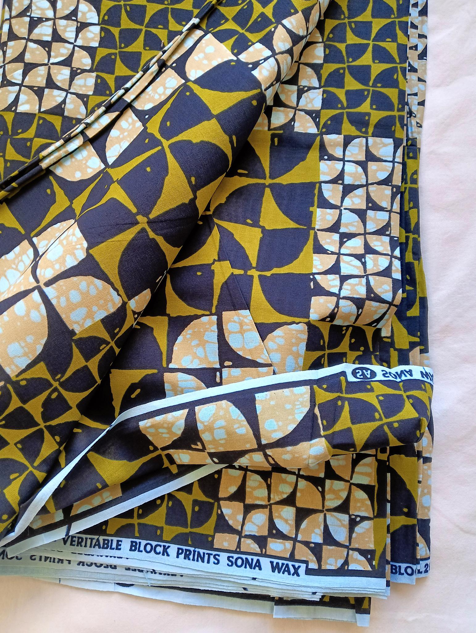 Tissu Wax Yara - Coton - 2 Yards
