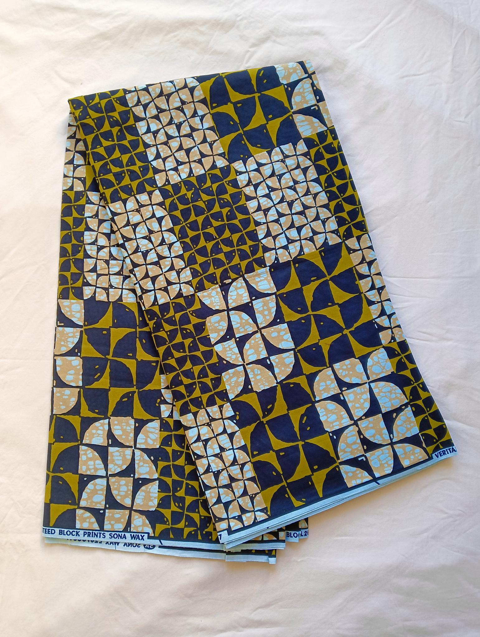 Tissu Wax Yara - Coton - 2 Yards