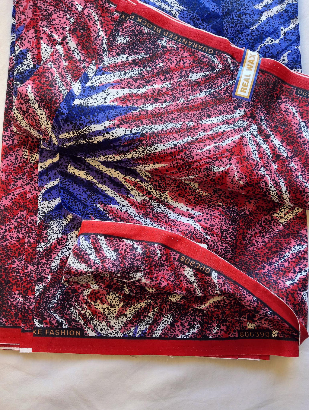 Tissu Wax Nour - Coton - 2 Yards