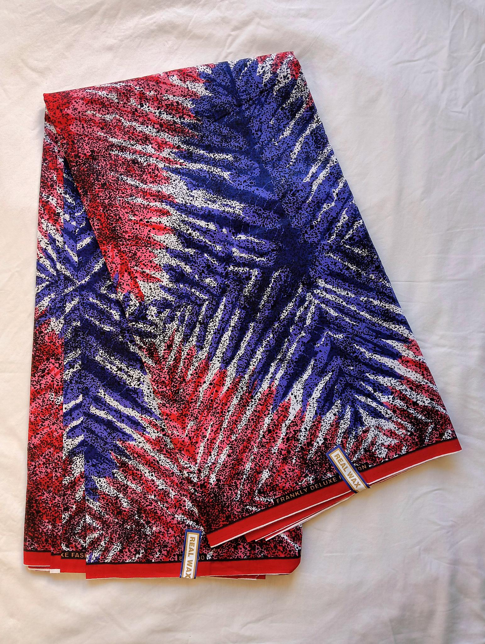 Tissu Wax Nour - Coton - 2 Yards