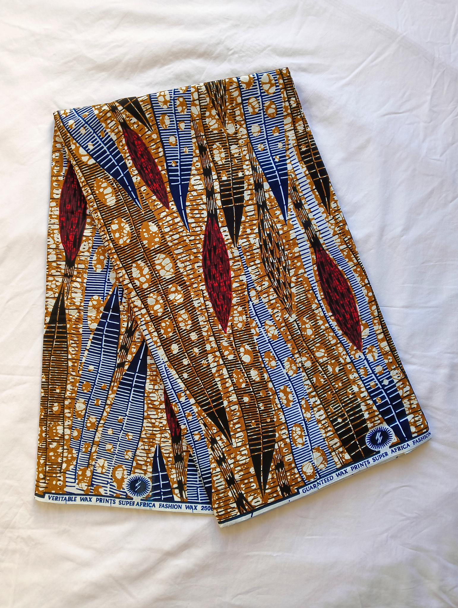 Tissu Wax Judith - Coton - 2 Yards