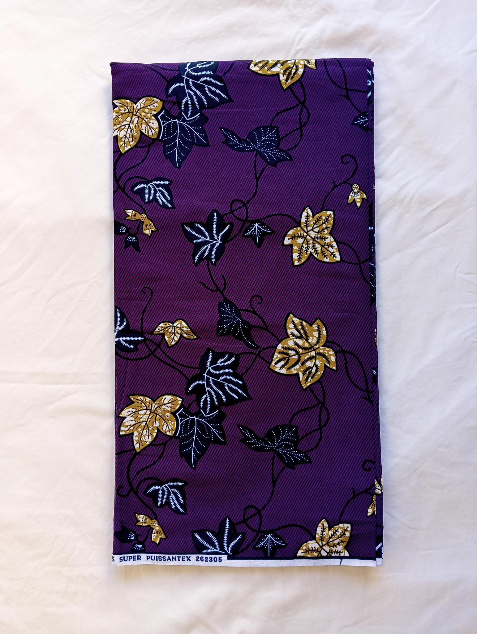 Tissu Wax Val - Coton - 2 Yards