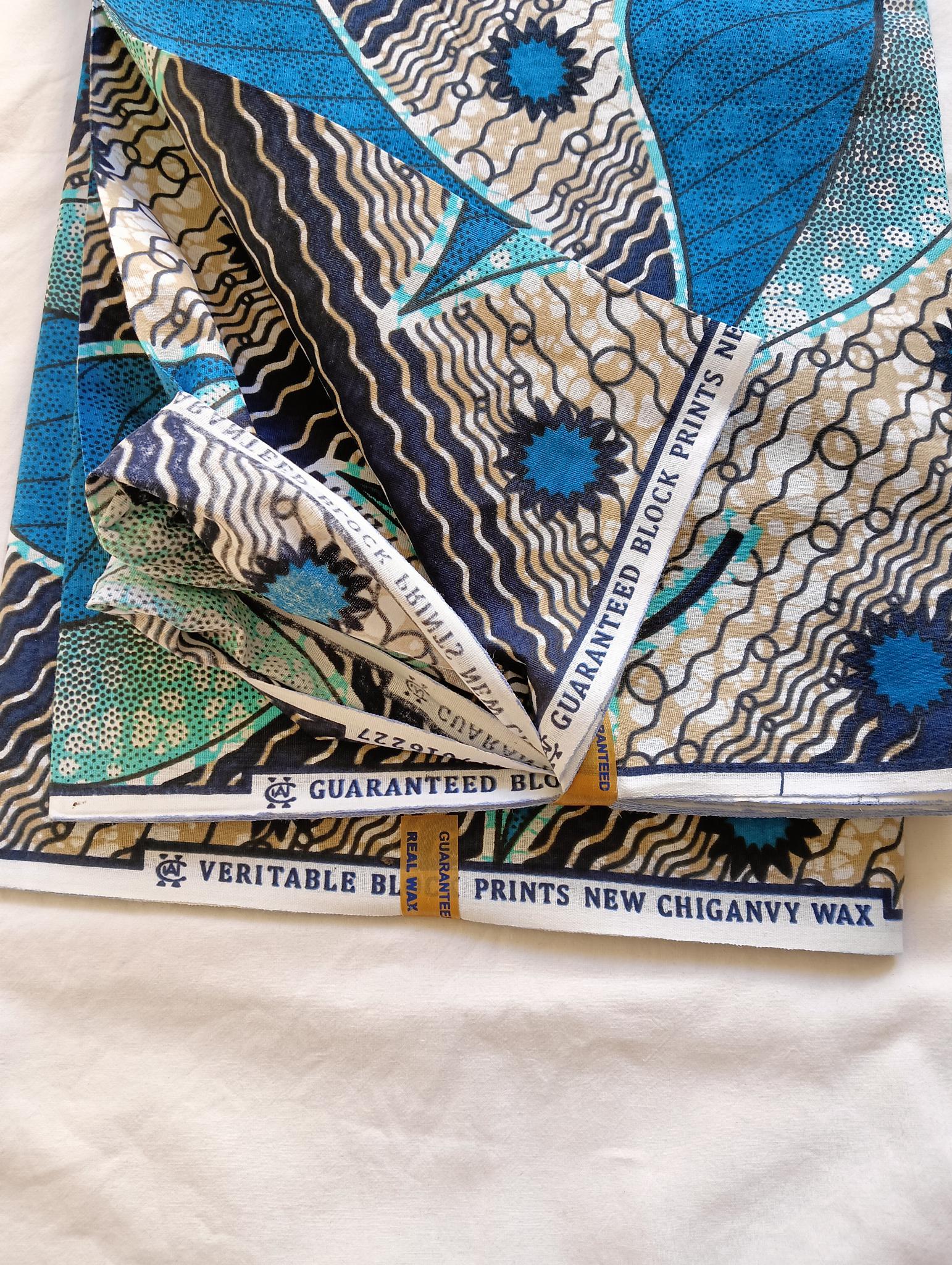 Tissu Wax Eloïse - Coton - 2 Yards