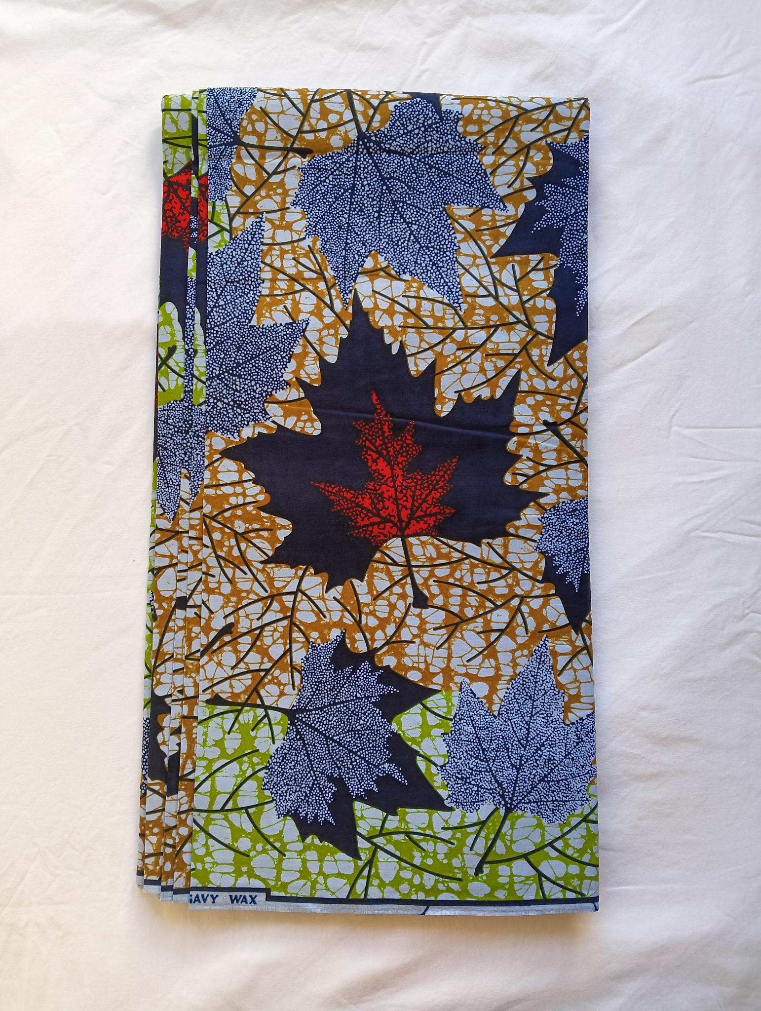 Tissu Wax Zoé - Coton - 2 Yards