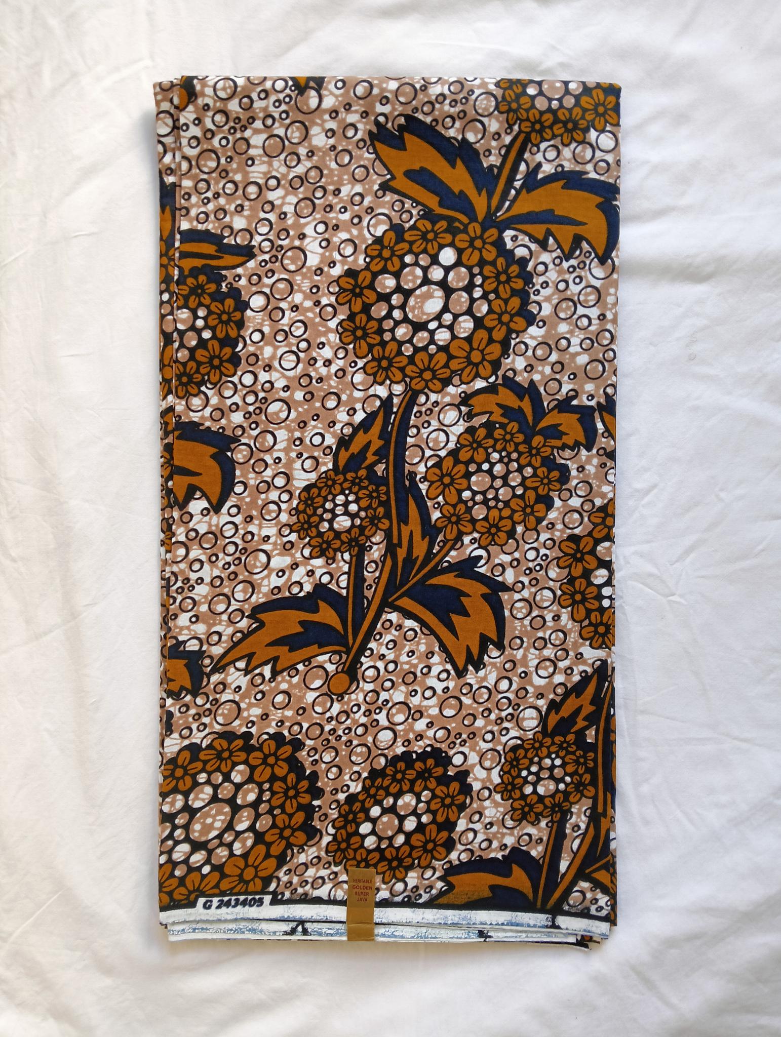 Tissu Wax Quinn - Coton - 2 Yards