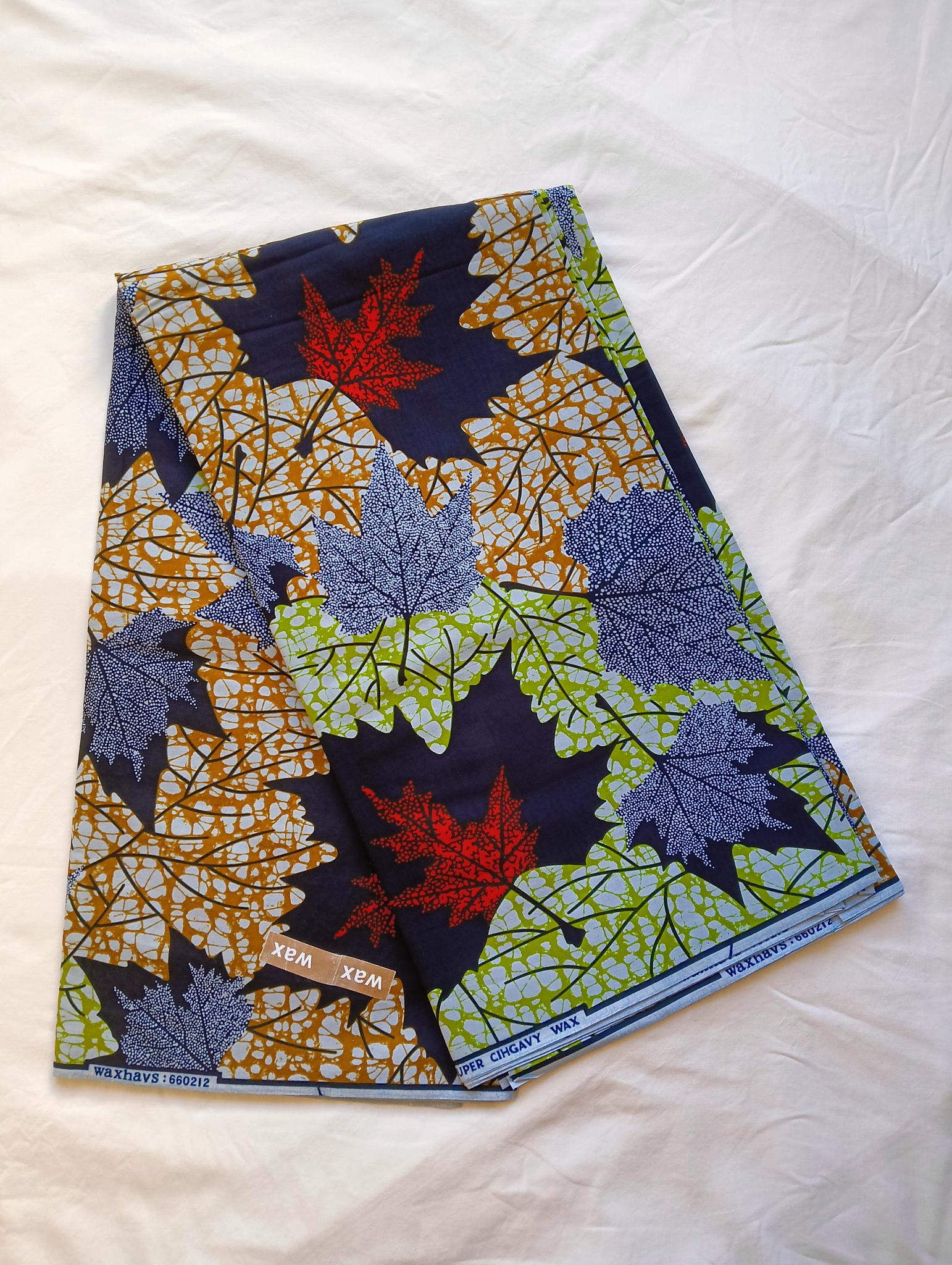 Tissu Wax Zoé - Coton - 2 Yards