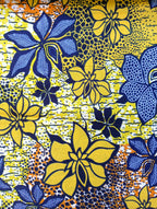 Tissu Wax Africain Aliyah - 6 Yards
