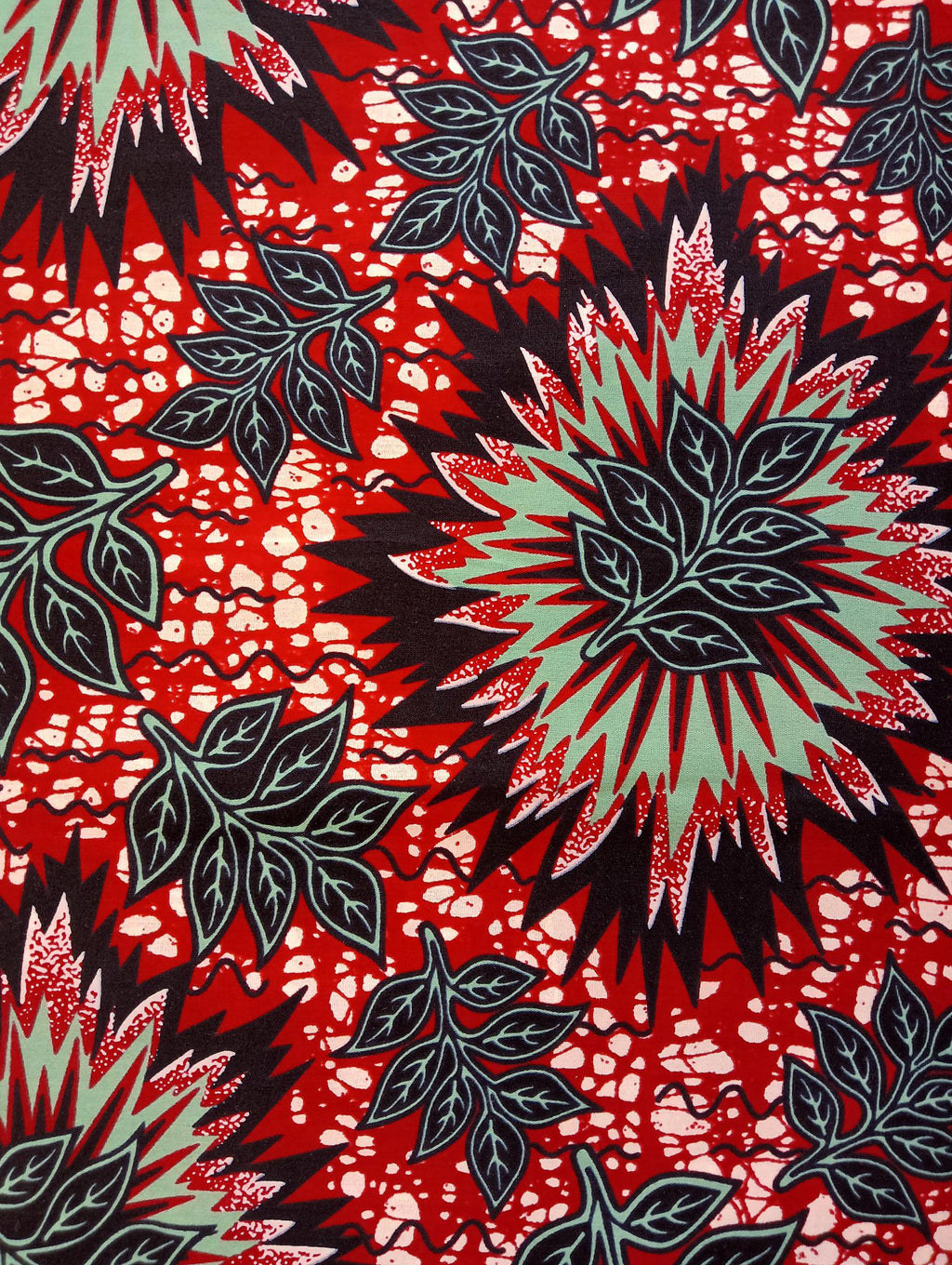 Tissu Wax Africain Zola - 6 Yards
