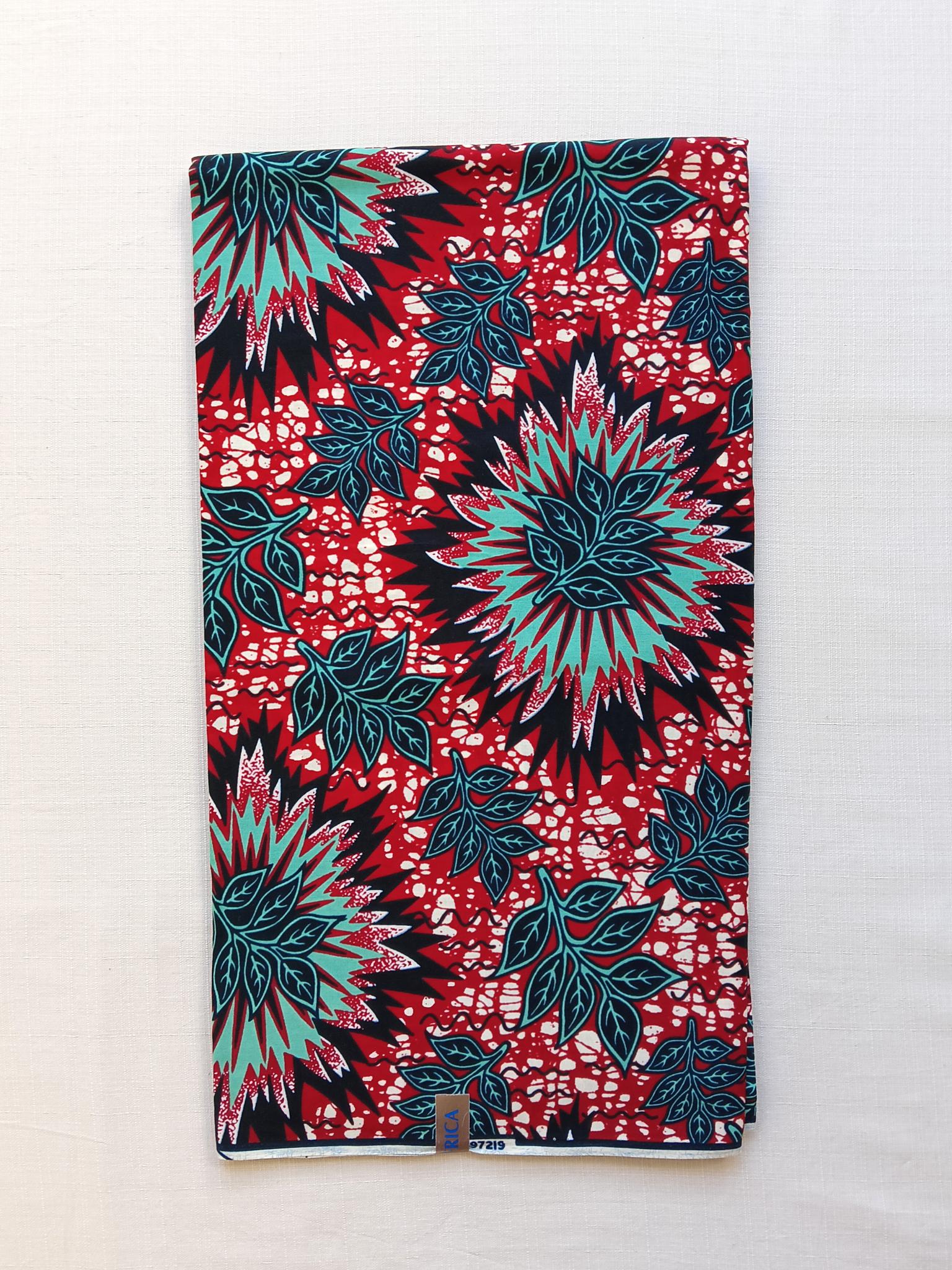 Tissu Wax Africain Zola - 6 Yards