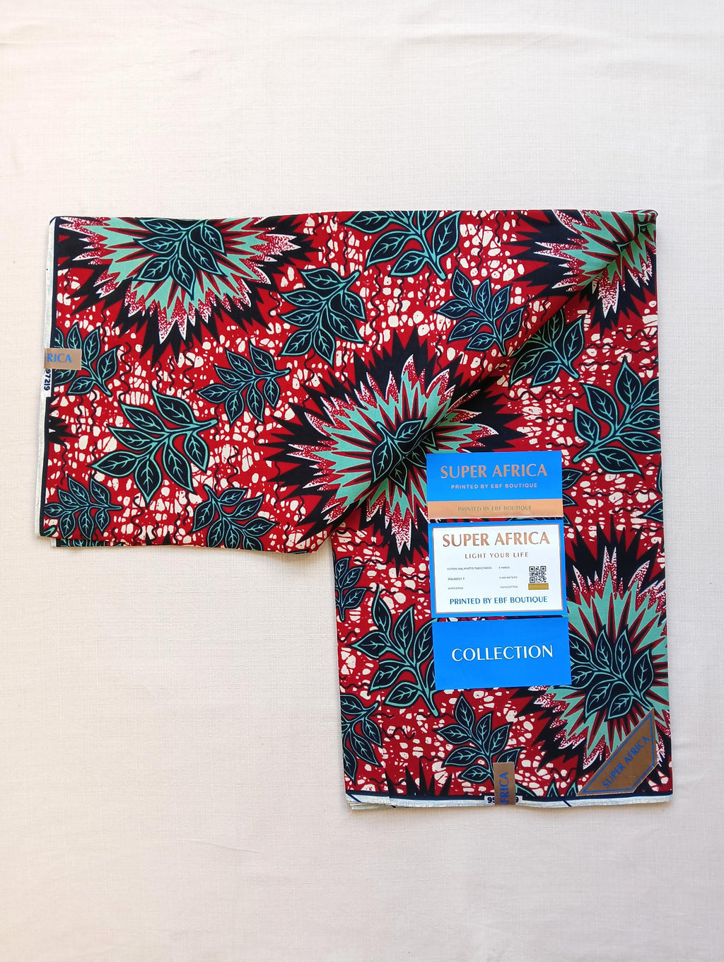 Tissu Wax Africain Zola - 6 Yards