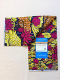 Tissu Wax Africain Nora - 6 Yards