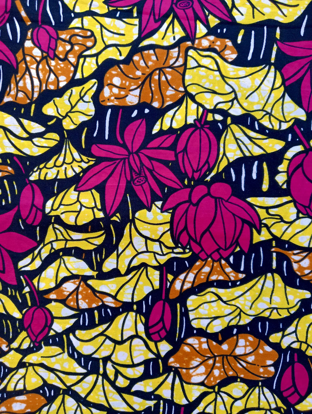 Tissu Wax Africain Nora - 6 Yards