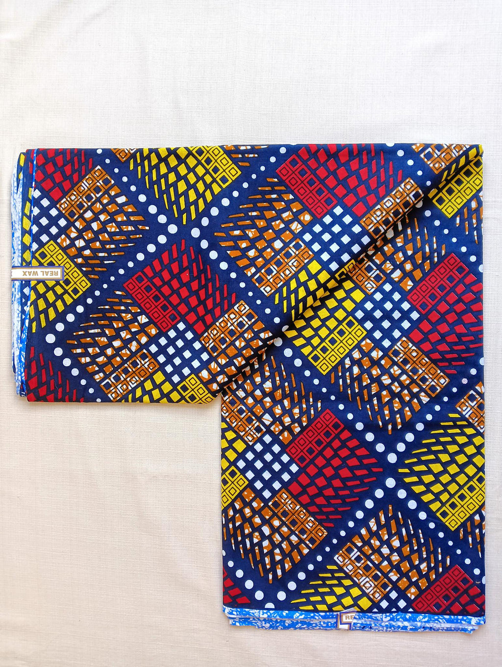 Tissu Wax Africain Nora - 6 Yards