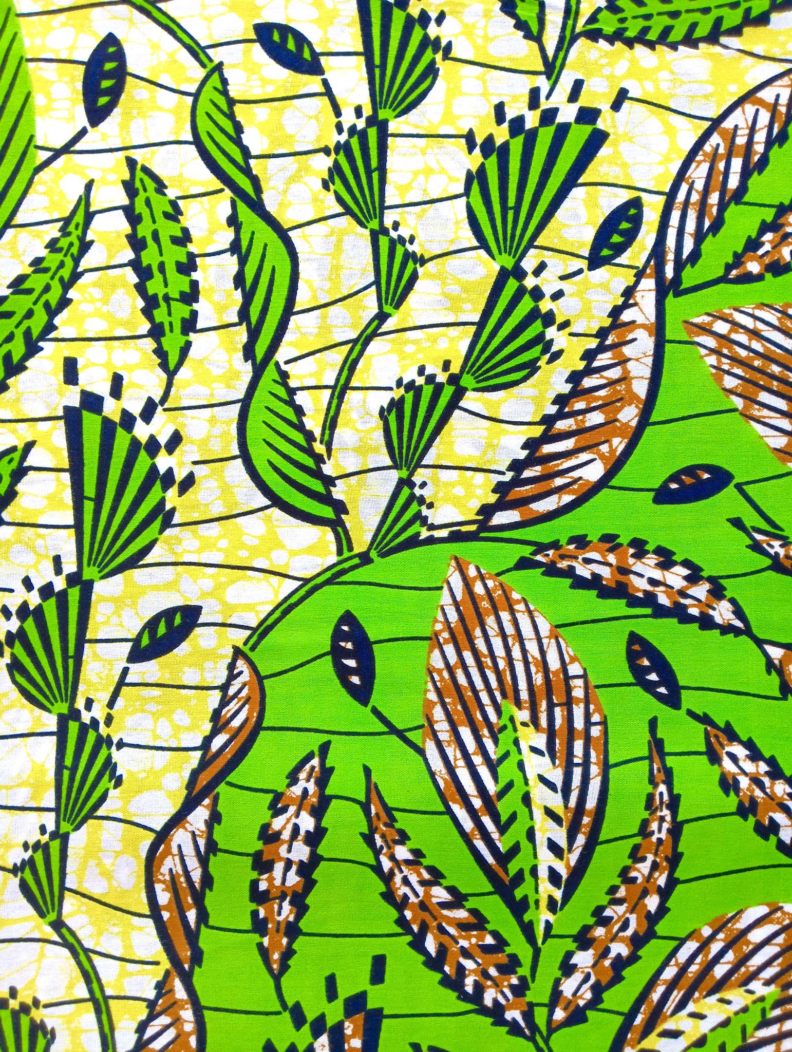 Tissu Wax Africain Ifé - 6 Yards