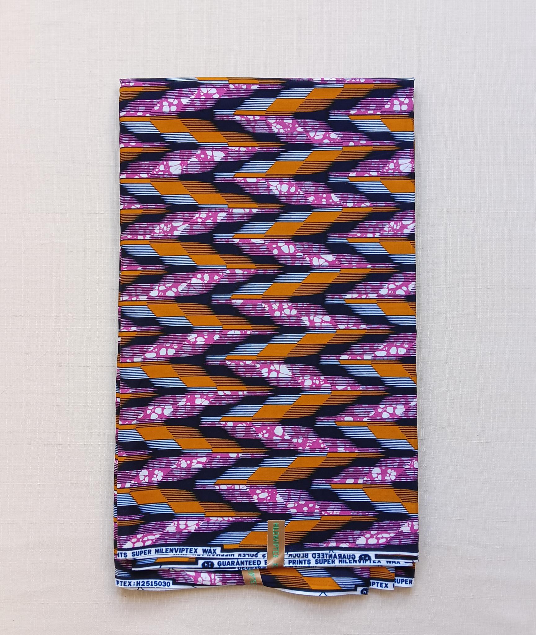 Tissu Wax Africain Malaika - 6 Yards