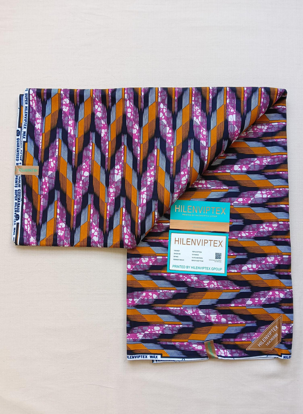 Tissu Wax Africain Malaika - 6 Yards
