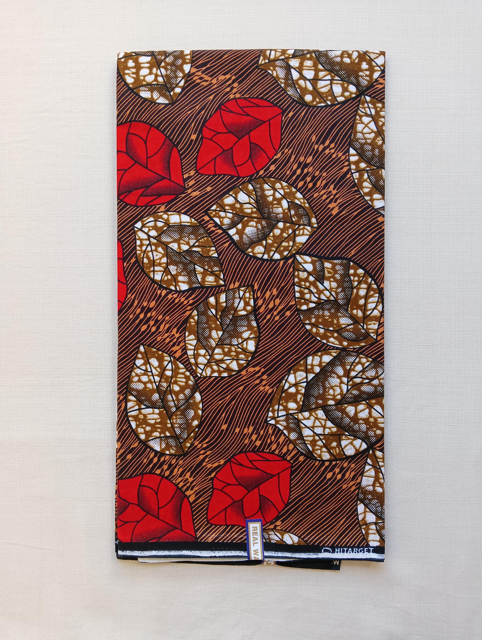 Tissu Wax Africain Lise - 6 Yards