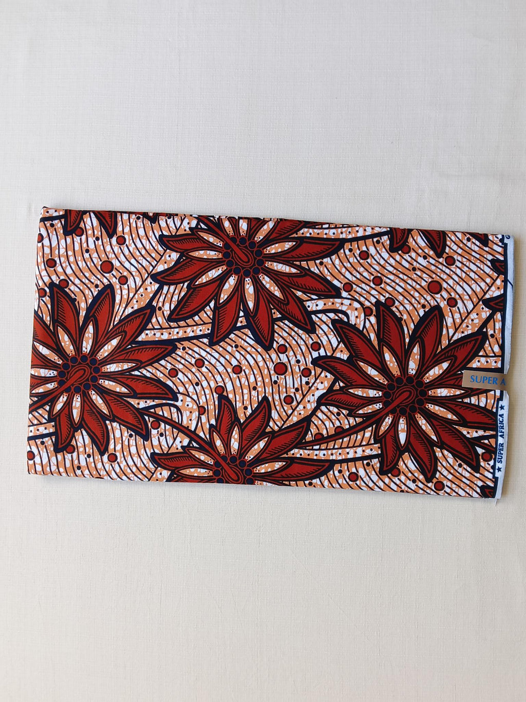 Tissu Wax Africain Paola - 6 Yards