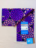 Tissu Wax Amara - 6 Yards