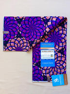 Tissu Wax Amara - 6 Yards