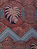 Tissu Wax Africain Zuri - 6 Yards