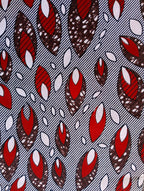 Tissu Wax Africain Cléo - 6 Yards
