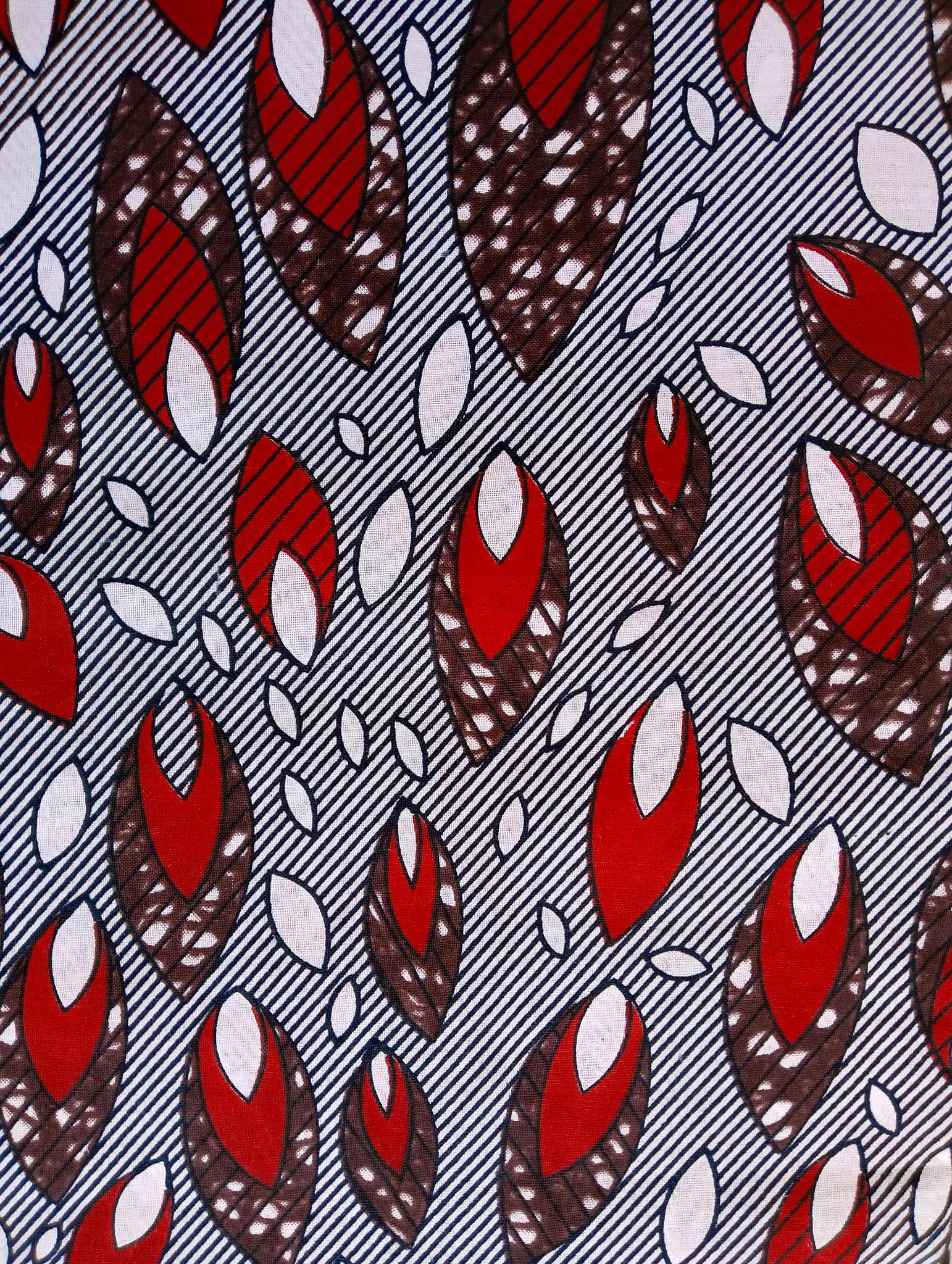 Tissu Wax Africain Cléo - 6 Yards