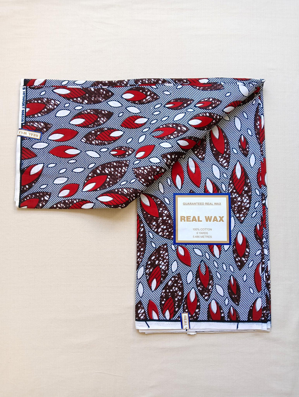 Tissu Wax Africain Cléo - 6 Yards
