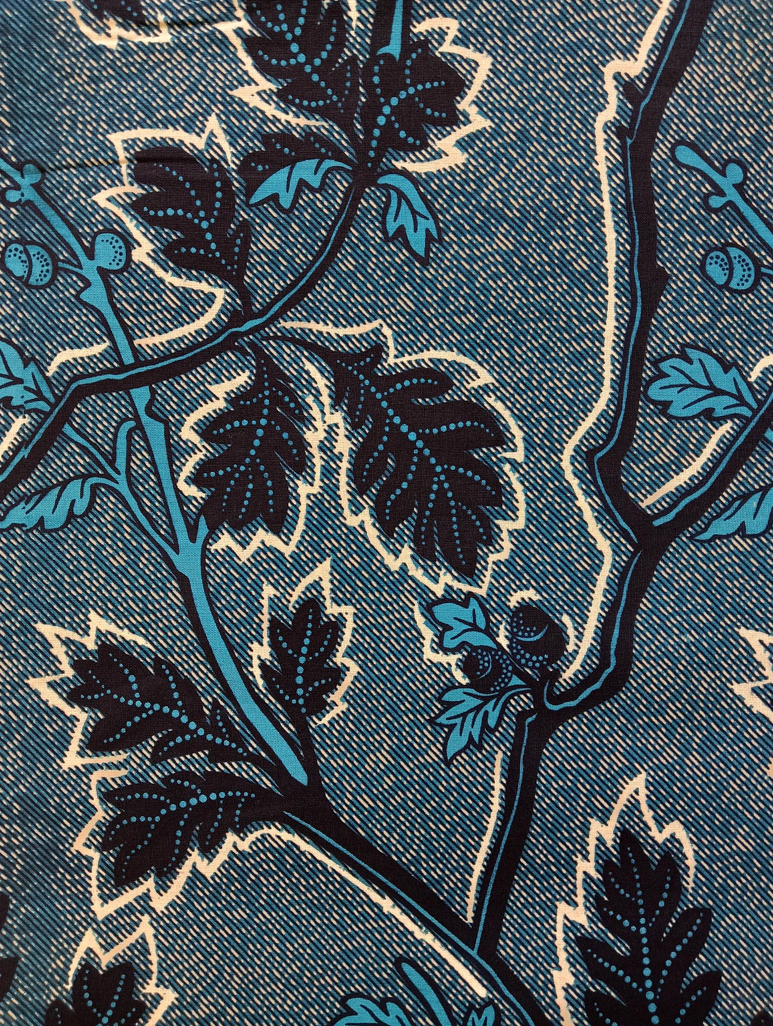 Tissu Wax Africain Bella - 6 Yards