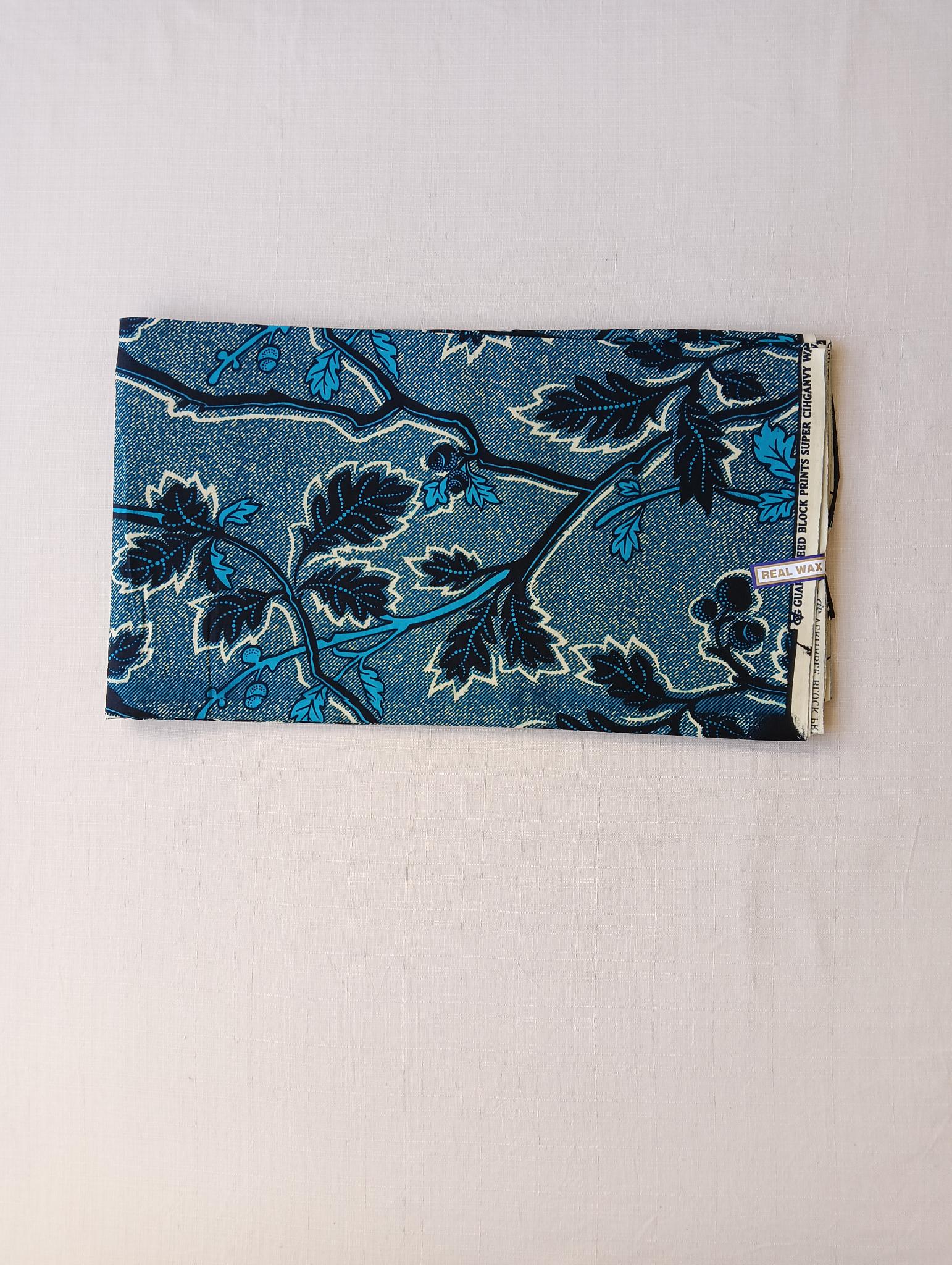 Tissu Wax Africain Bella - 6 Yards