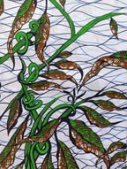 Tissu Wax Africain Layla - 6 Yards