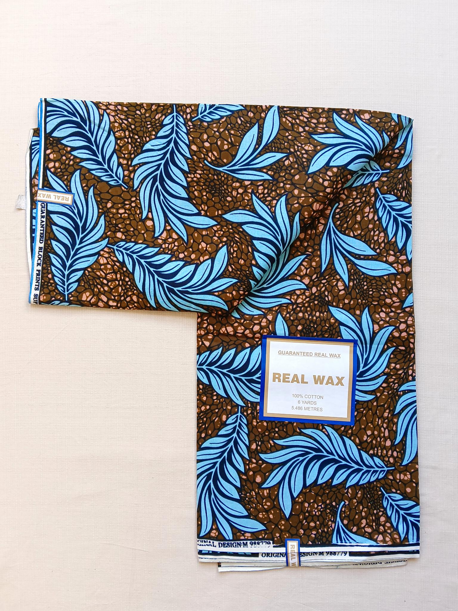 Tissu Wax Africain Tiara - 6 Yards