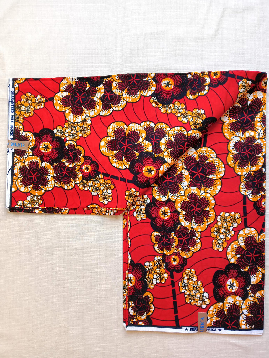 Tissu Wax Africain Fatima - 6 Yards