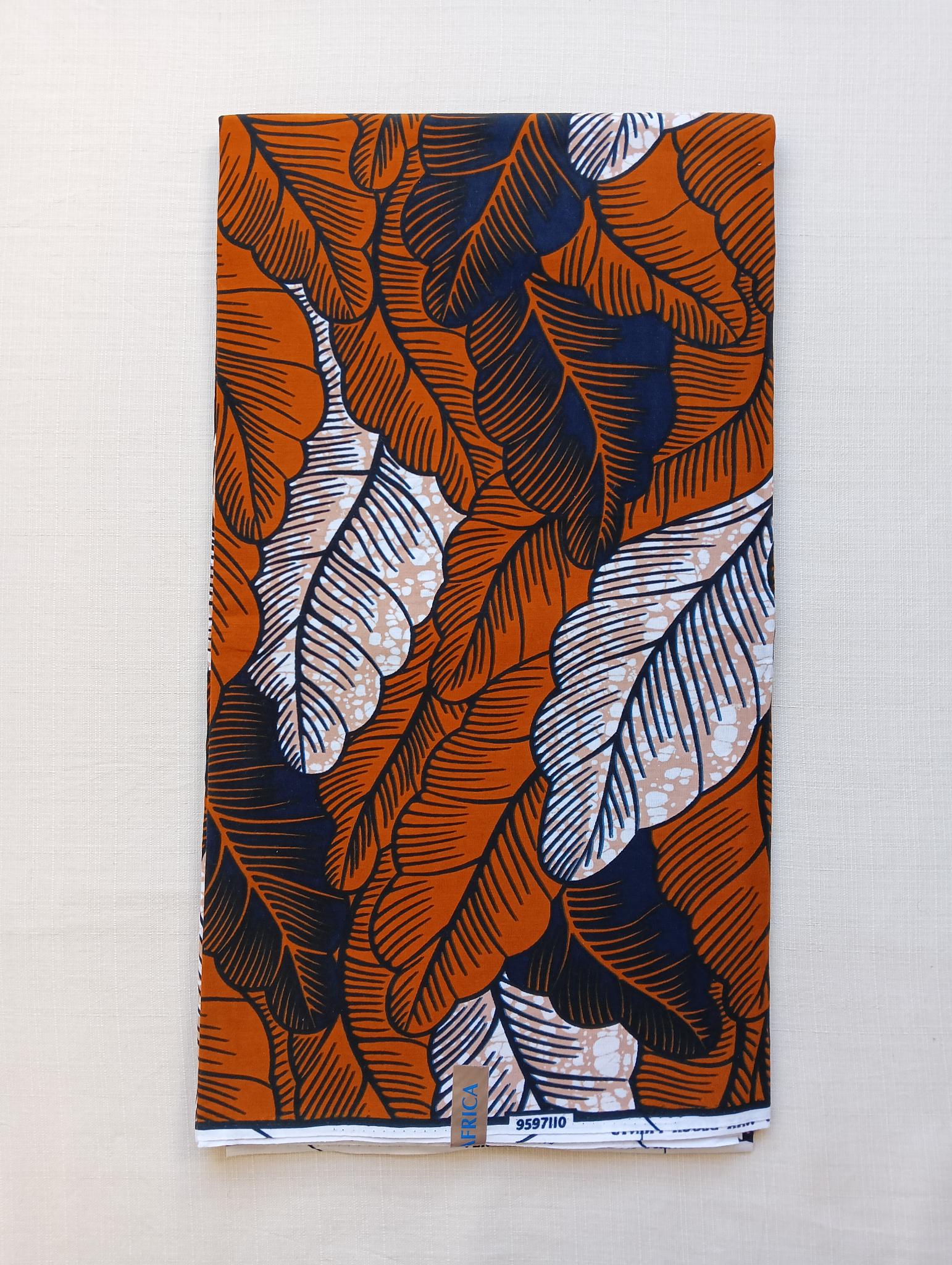 Tissu Wax Africain Darlène - 6 Yards