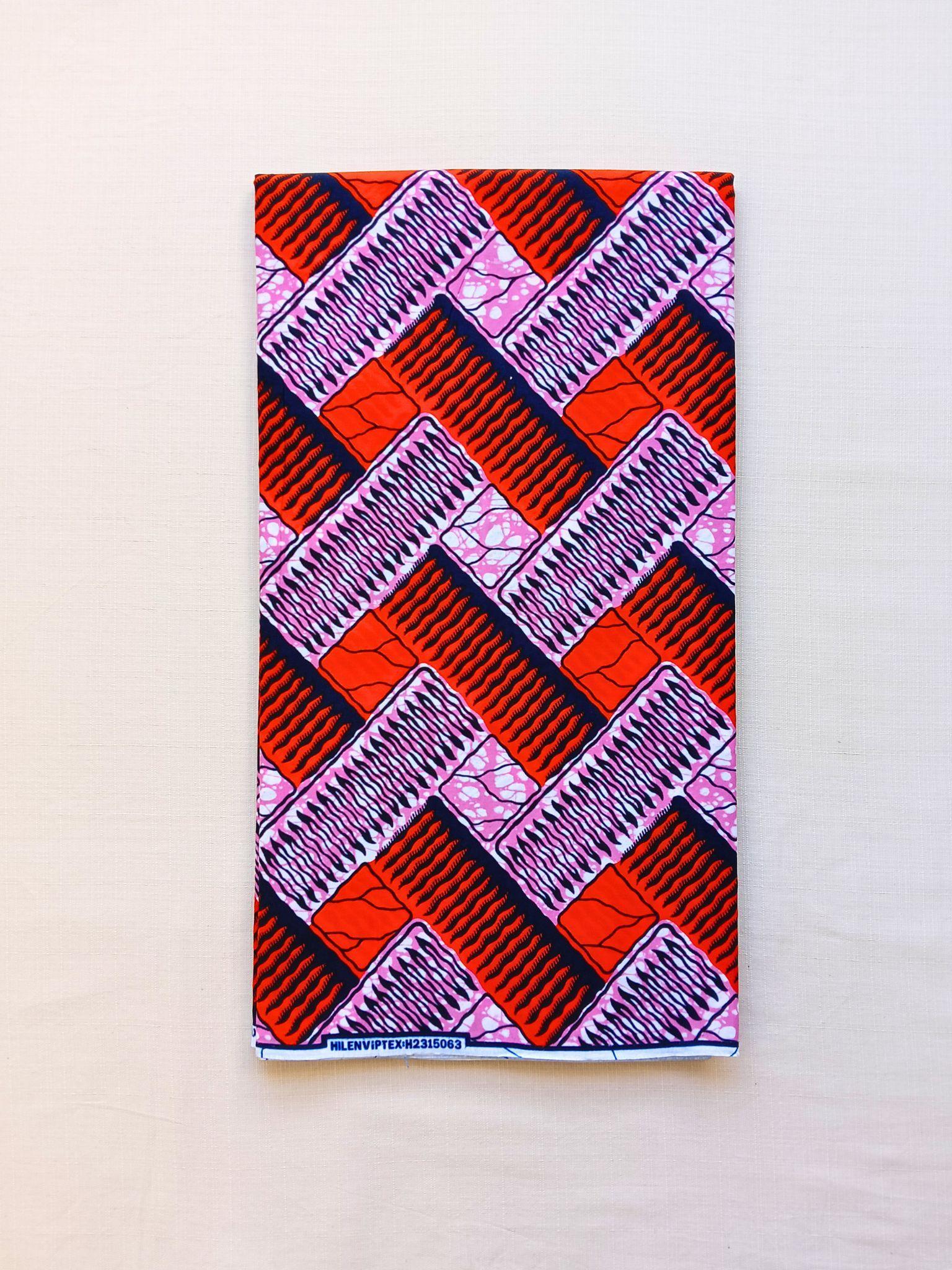 Tissu Wax Africain Tamar - 6 Yards