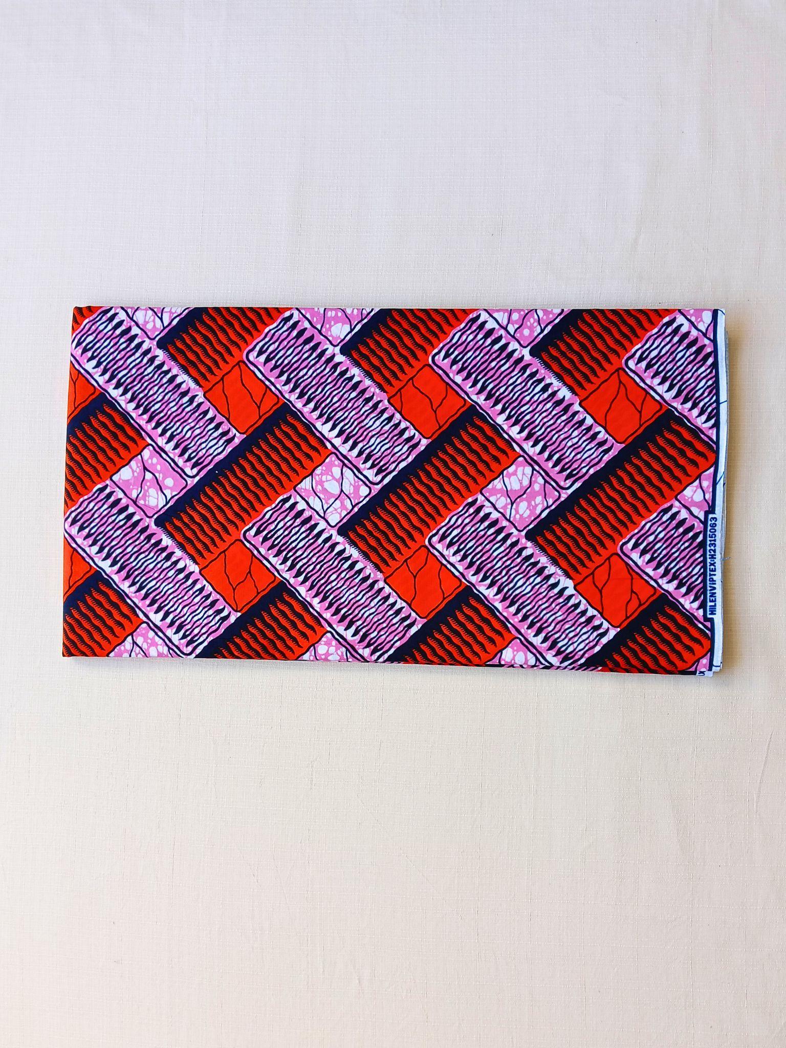 Tissu Wax Africain Tamar - 6 Yards