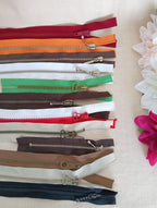 12 Fermetures Éclair 12cm - 66cm