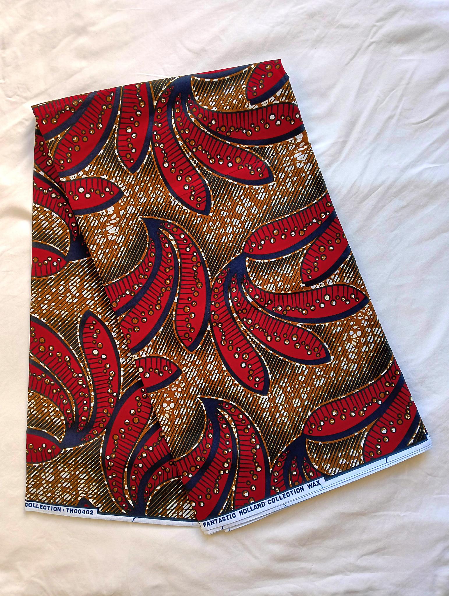 Tissu Wax Ellie - Coton - 2 Yards