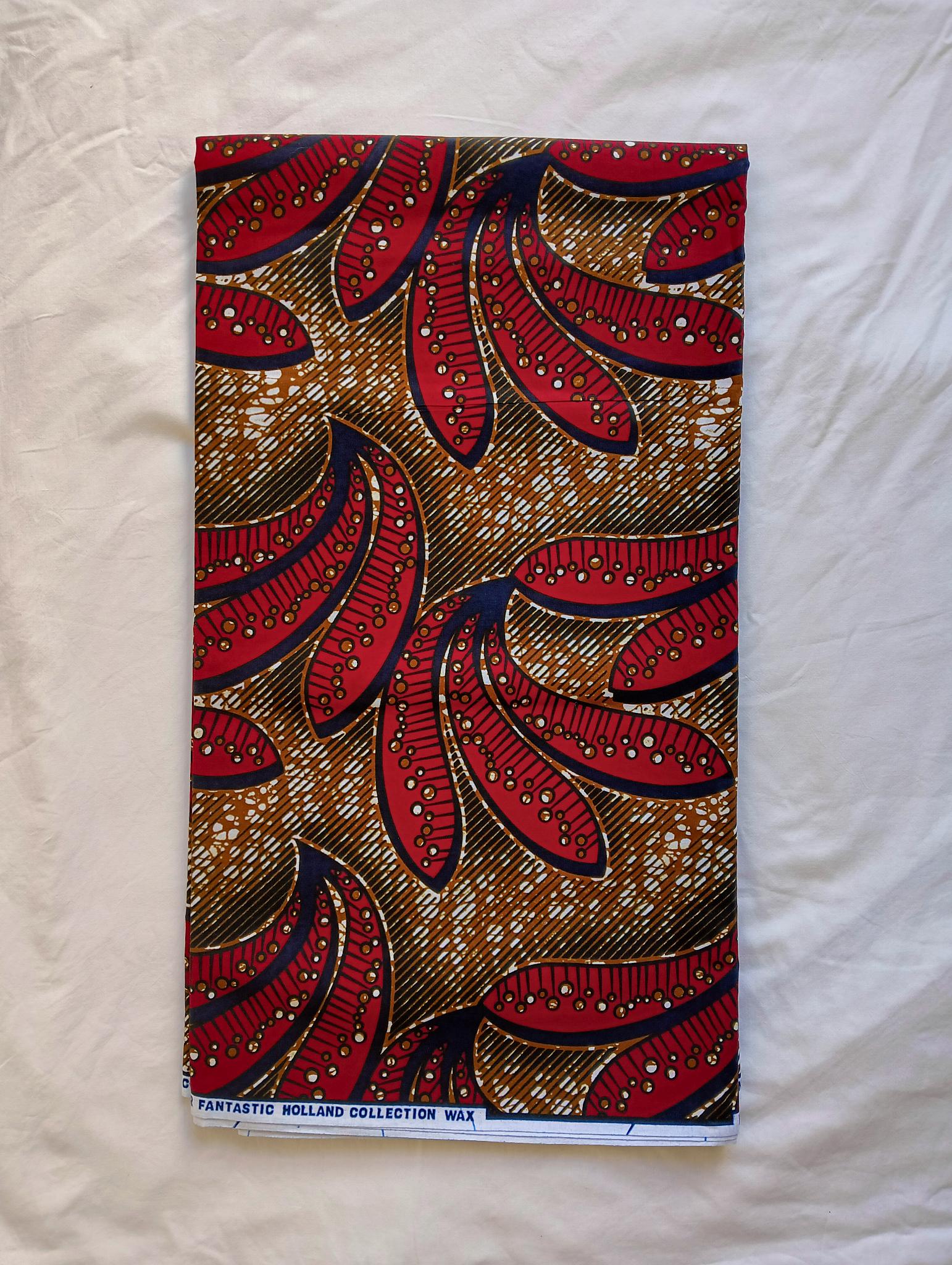 Tissu Wax Ellie - Coton - 2 Yards