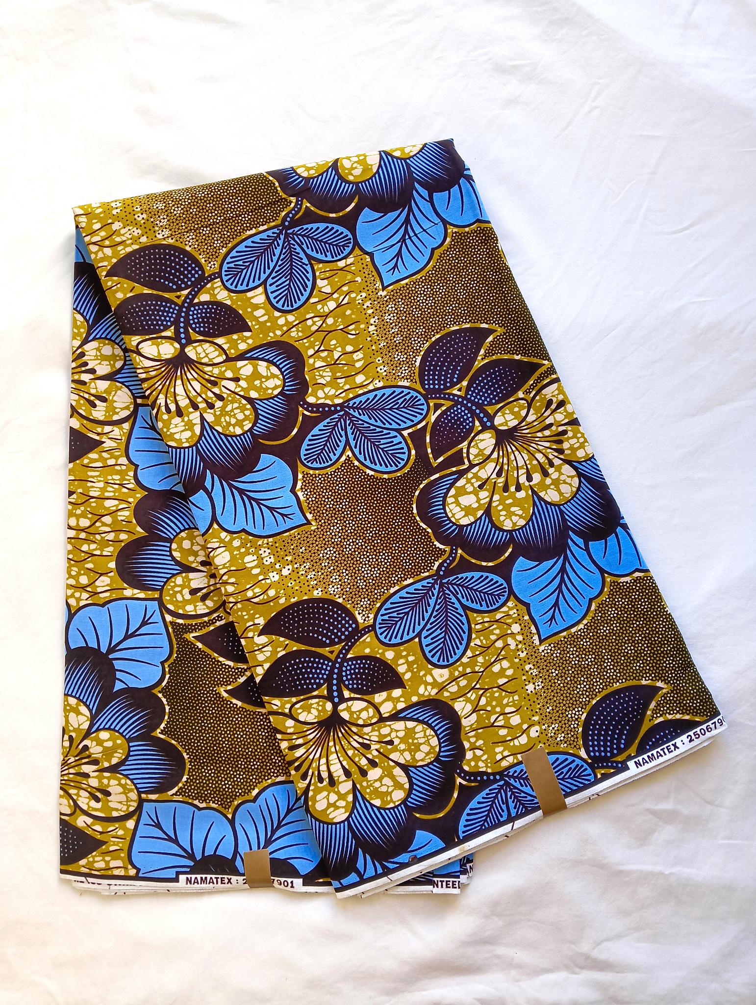 Tissu Wax Inaya - Coton - 2 Yards
