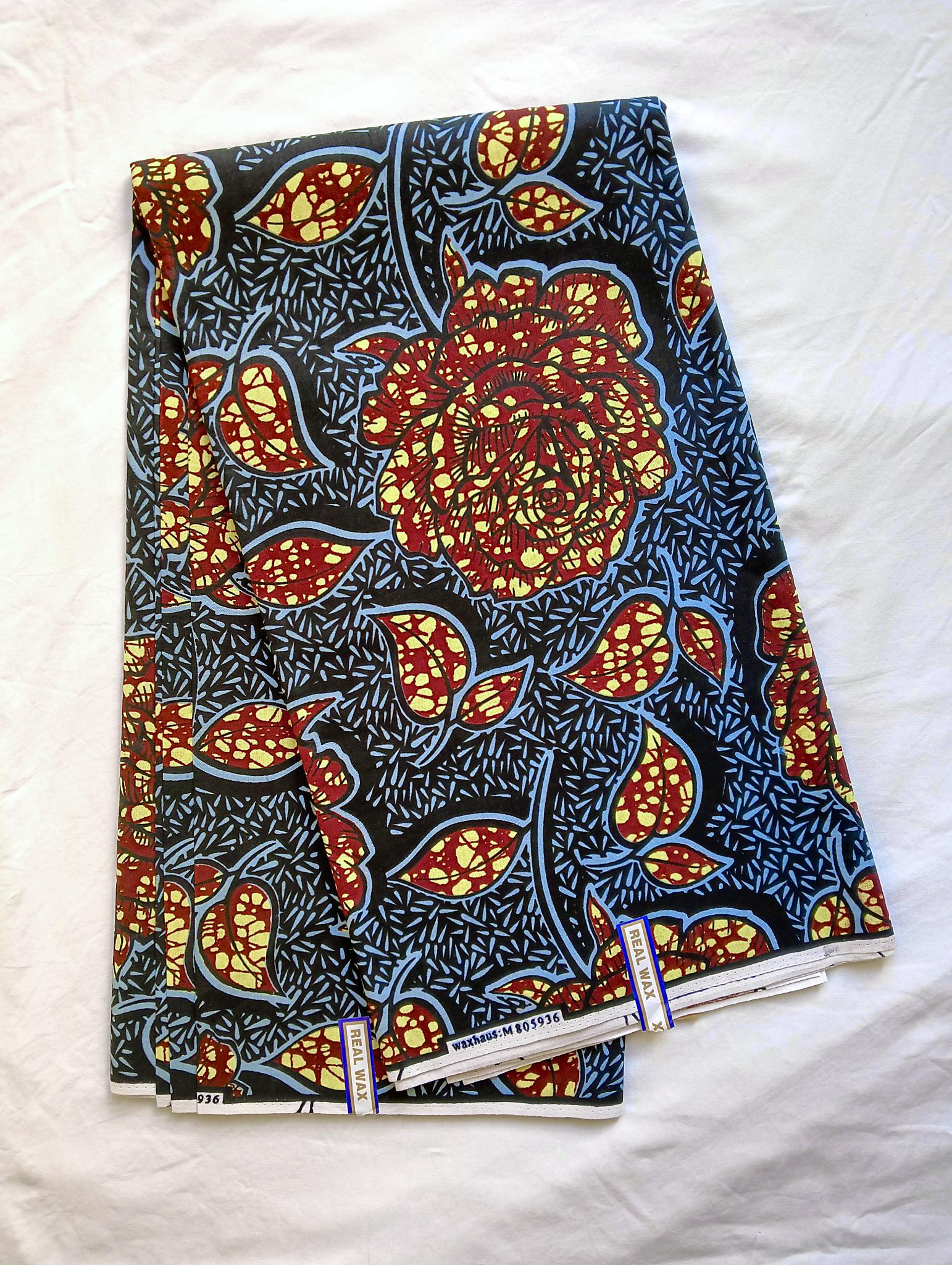 Tissu Wax Kyomi - Coton - 2 Yards